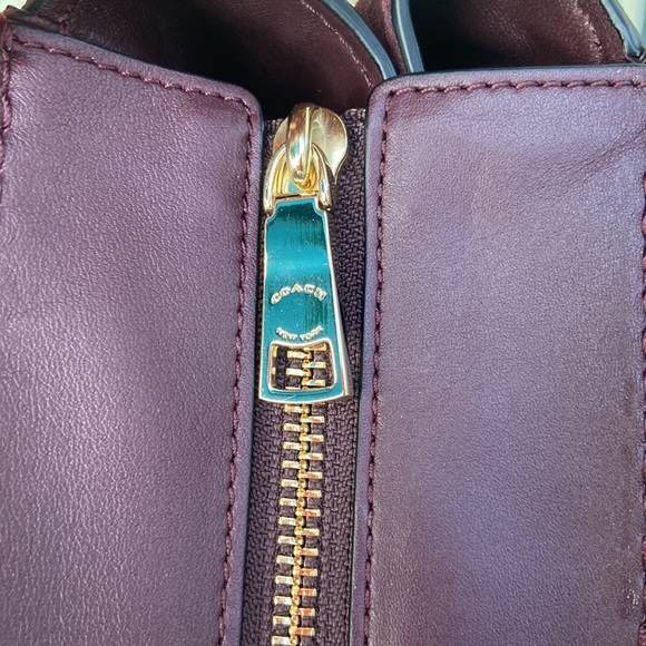 Coach Drifter Oxblood, leather Suede, - Picture 11 of 16